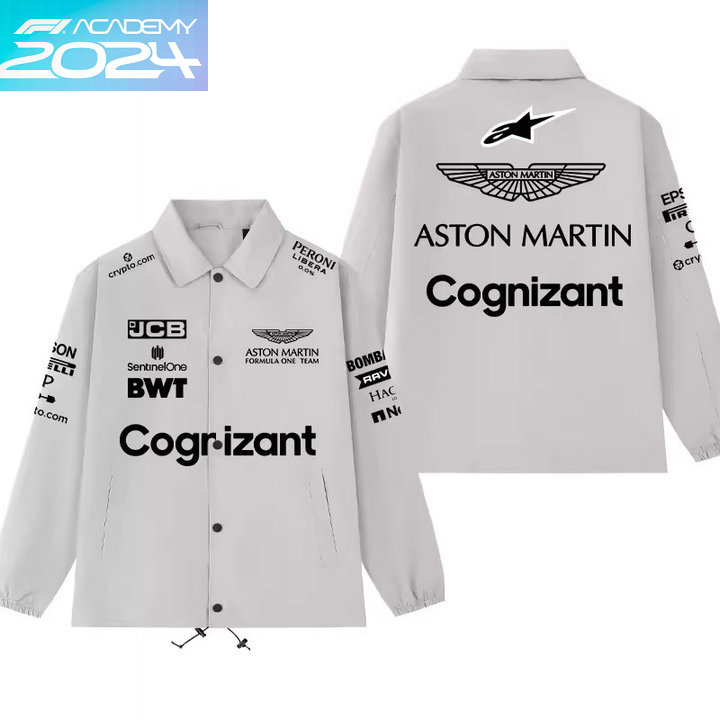 2024 Veste BWT Aston Martin Cognizant F1 Team Surchemise Hiver Homme